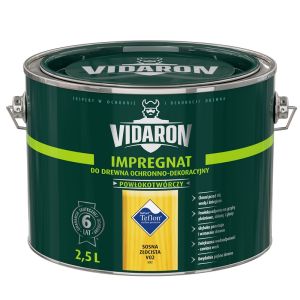 VIDARON Impregnat Powłokotwórczy - V02 Sosna Złocista - 2,5L